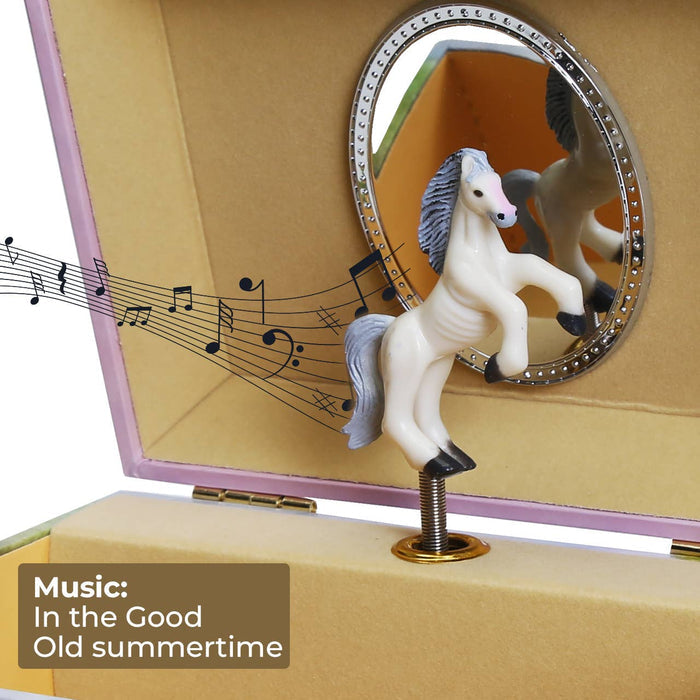 Jewelry Box Fairy Horse Small