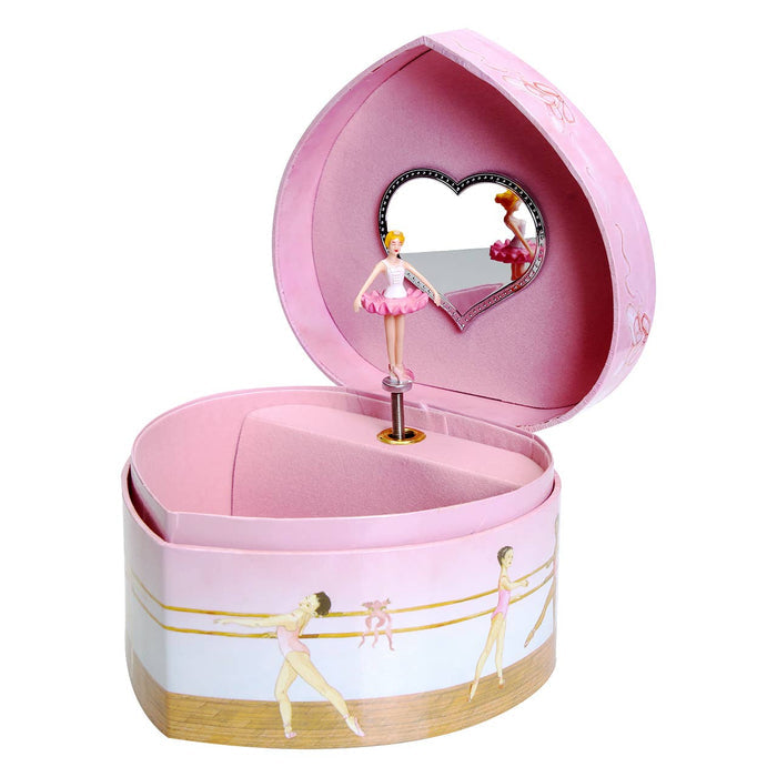 Jewelry Box Heart Ballerina Christmas 2025 Sterling Silver