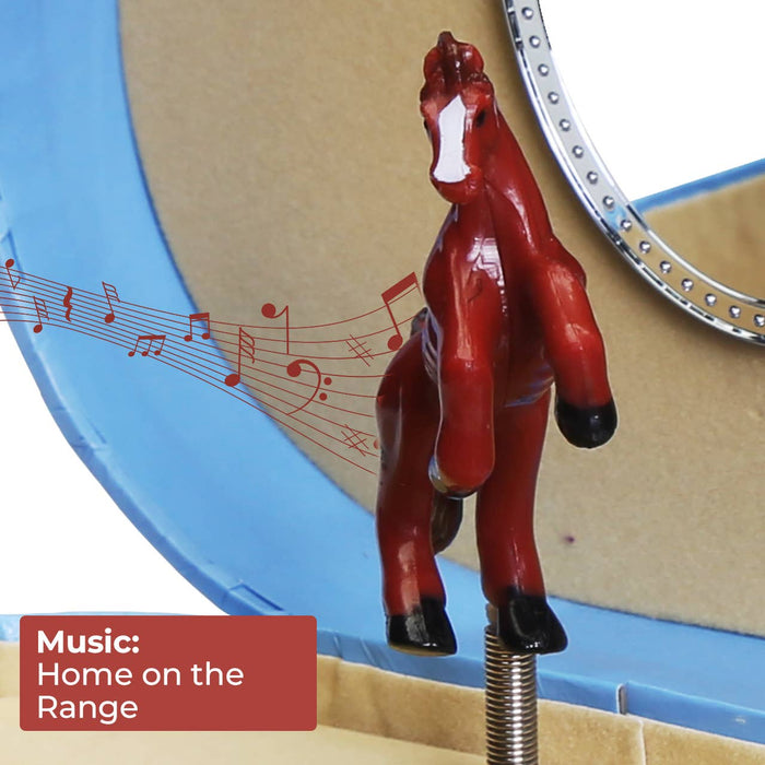 Jewelry Box Heart Horse  Small