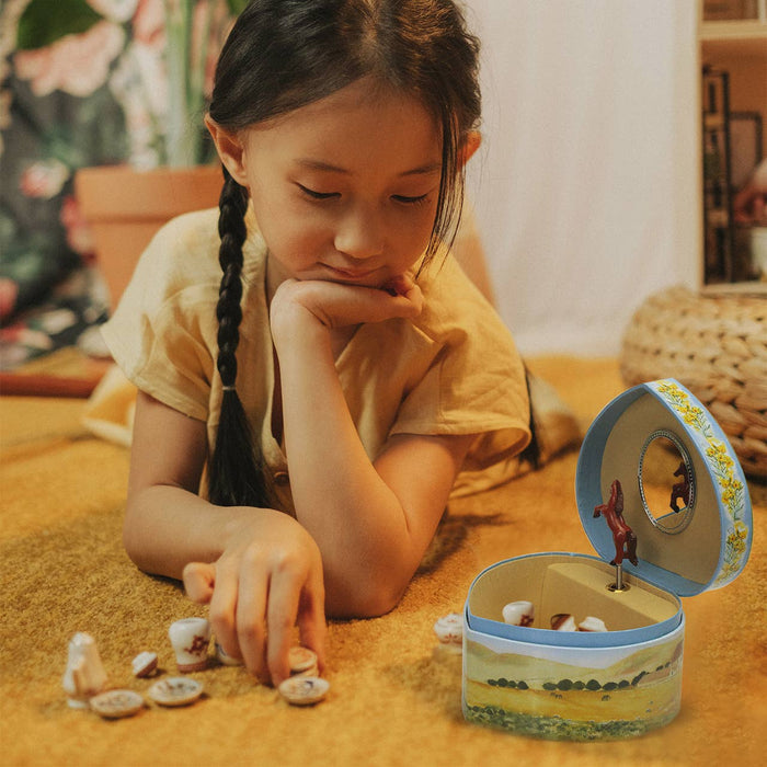 Jewelry Box Heart Horse  Small