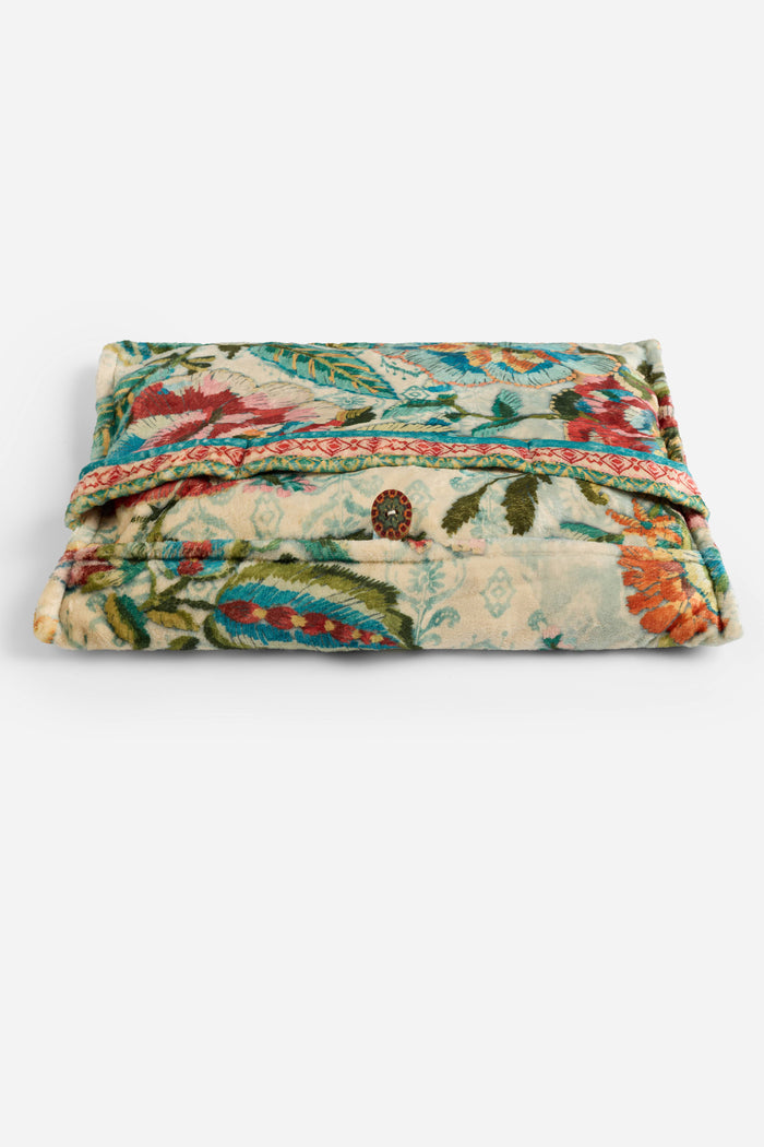 Johnny Was BLANKET Gillian Scarf TRAVEL COZY