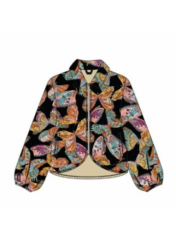 Johnny Was JACKET ESTHER SHERPA