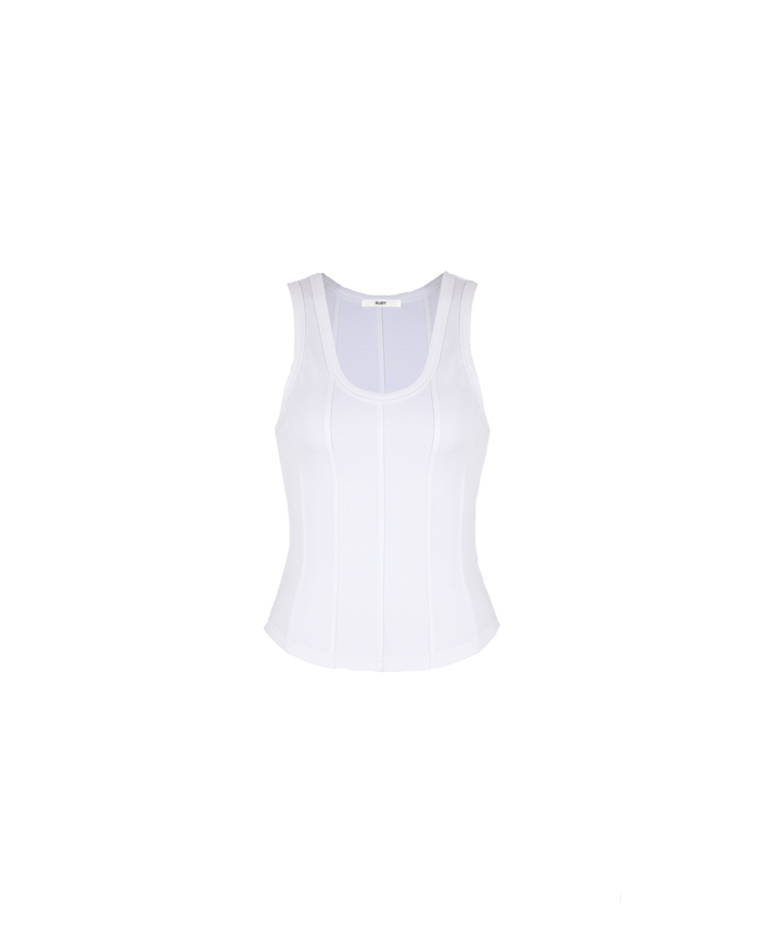 JUPITER TANK IVORY