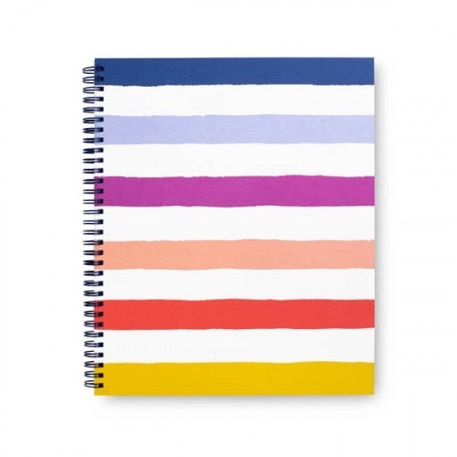 Kate Spade - Candy Stripe Large Spiral Notebook
