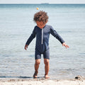 Kids Combi UV Swim Bodysuit - Navy
