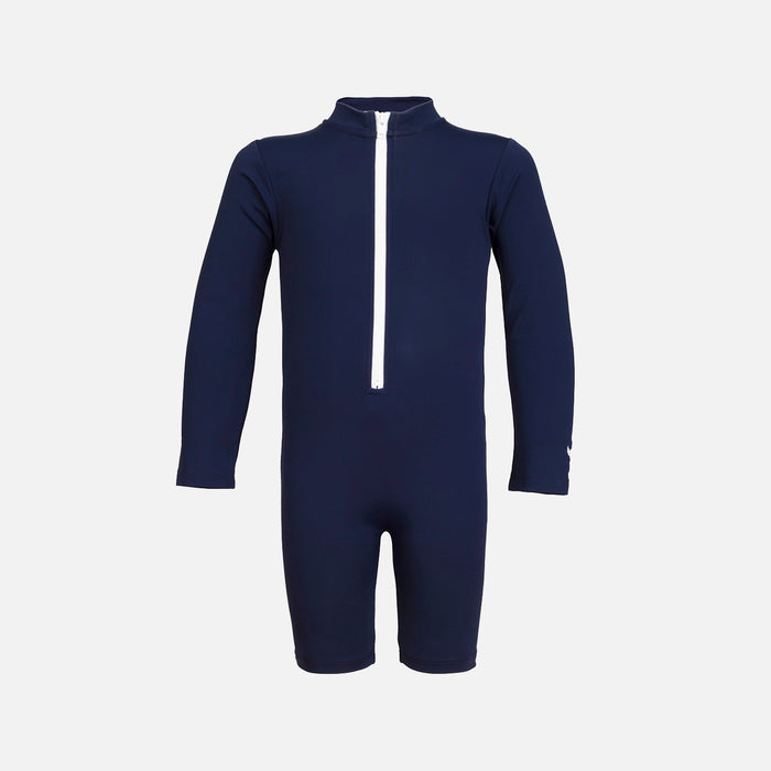 Kids Combi UV Swim Bodysuit - Navy