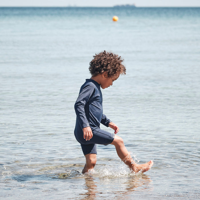 Kids Combi UV Swim Bodysuit - Navy