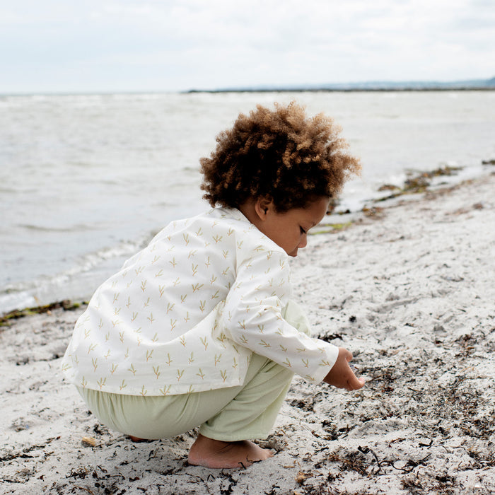 Kids Cotton Peasant Shirt - Sprout
