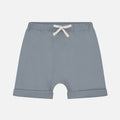 Kids Cotton Shorts - Stone Grey