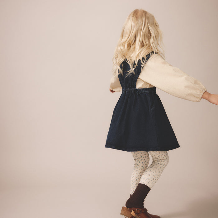 Kids Cotton Tippi Pinafore - Eco Wash