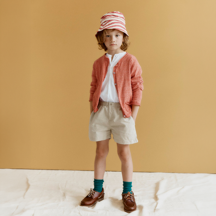 Kids Lightweight Cotton Poplin Dragonet Shirt - White