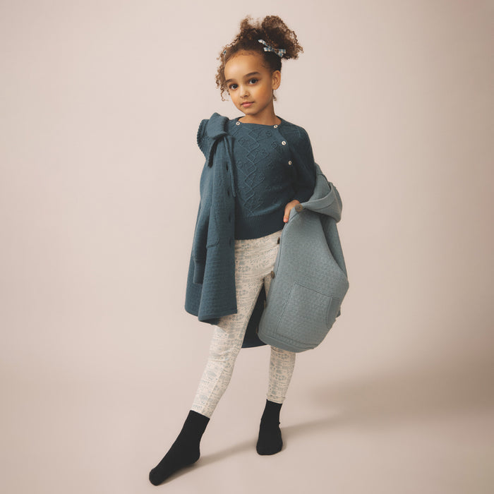 Kids Merino Wool Hawk Pullover - Bottle