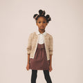 Kids Merino Wool Judith Cardigan - Brush