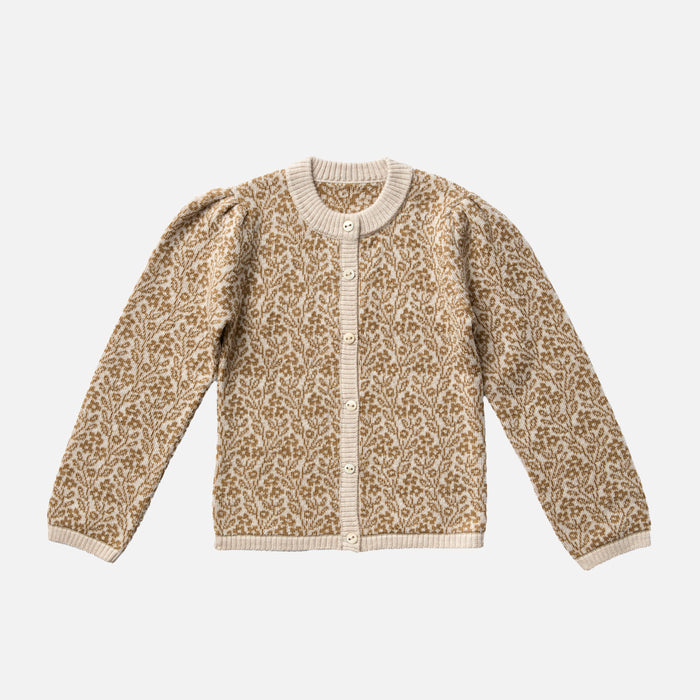 Kids Merino Wool Judith Cardigan - Brush