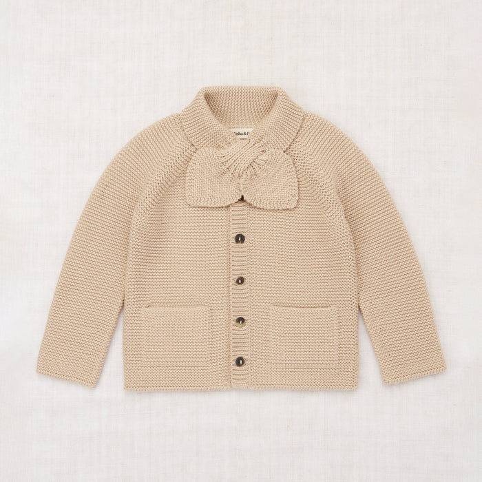 Kids Merino Wool Scout Cardigan - Patina
