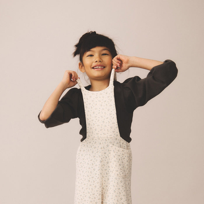 Kids Pima Cotton Balloon Tee - Shale