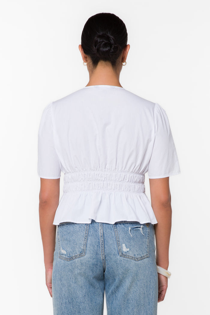Kinsley Optic White Top