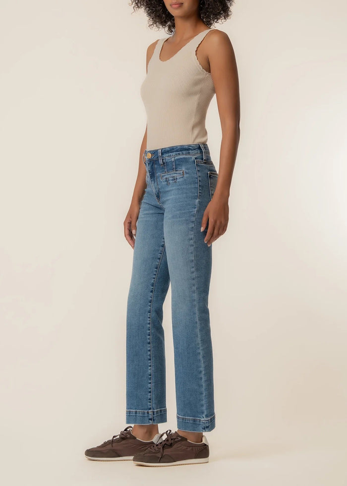 Kut From the Kloth Kelsey High Rise Flare Jeans