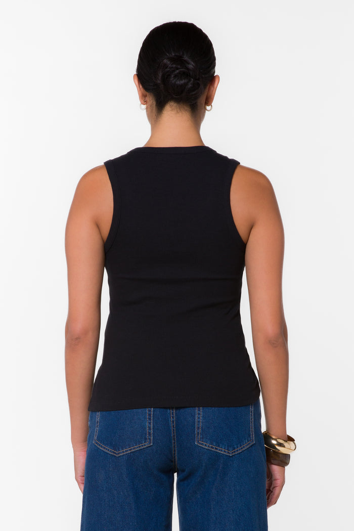 Larisa Black Tank
