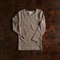 Lark Baby & Kids Top - Cotton Pointelle - Timber