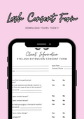 Lash Consent Form