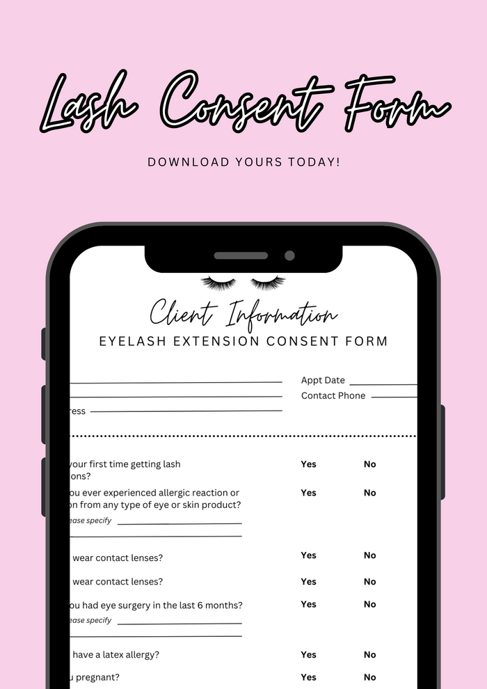 Lash Consent Form