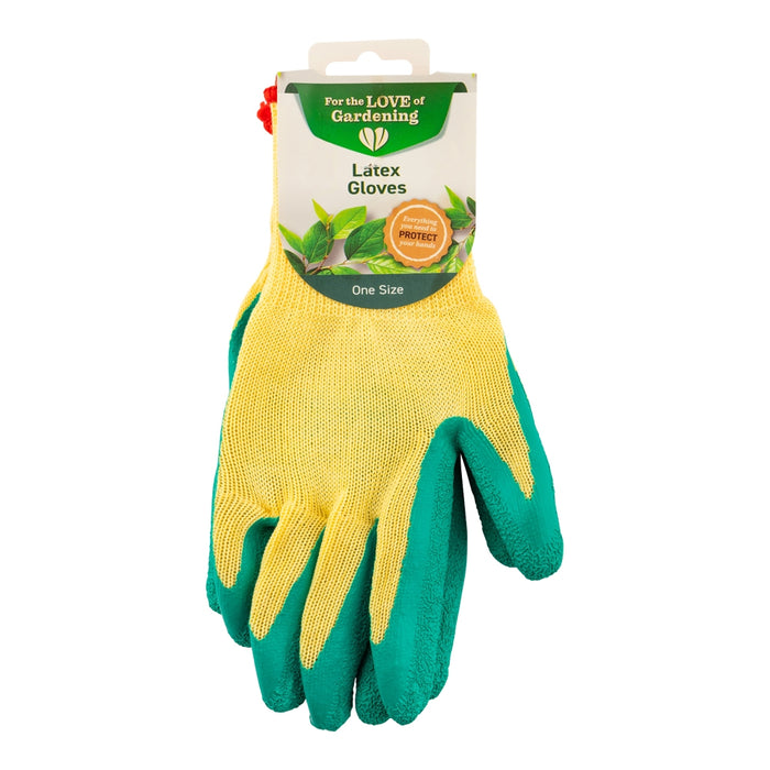 Latex Garden Gloves  343616