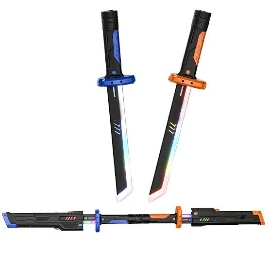 LED Light Sword with Smoke & Light Effects