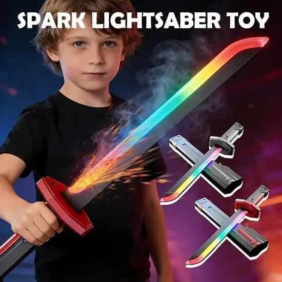 LED Light Sword with Smoke & Light Effects