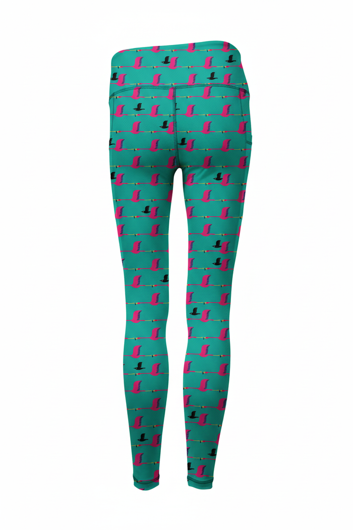 Flamboyance leggings back view