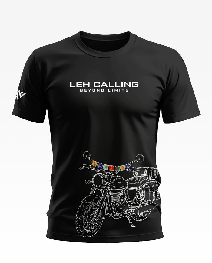 Leh Calling Beyond Limits Cotton T-shirt