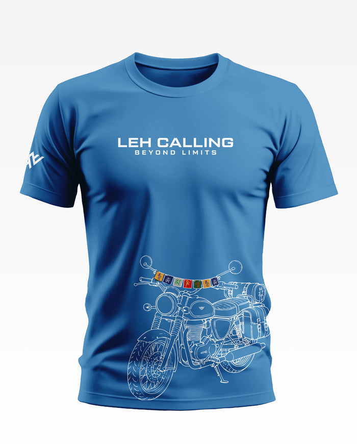 Leh Calling Beyond Limits Cotton T-shirt