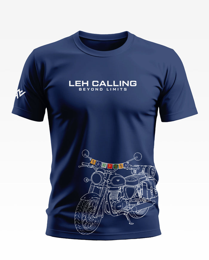 Leh Calling Beyond Limits Cotton T-shirt