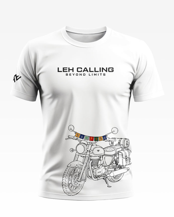 Leh Calling Beyond Limits Cotton T-shirt