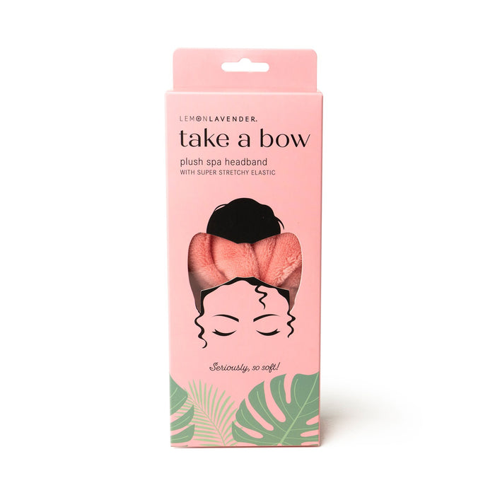 Lemon Lavender - Take A Bow Ultra Plush Spa Headband
