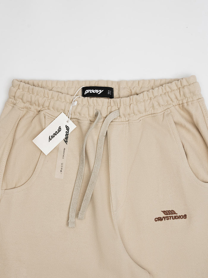 Cream Baggy Trouser – Live In Pants | GROOVY Pakistan