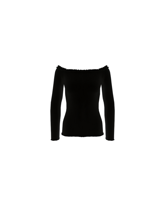 LOLLO LONG SLEEVE BLACK