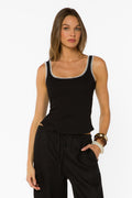 Lona Black Tank