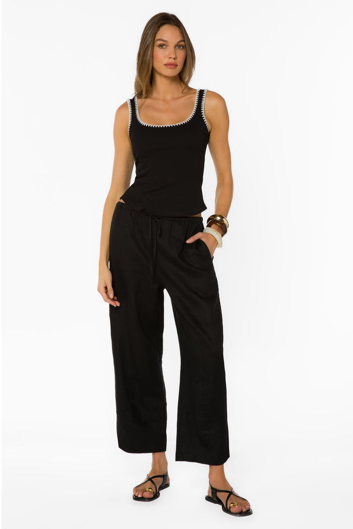 Lona Black Tank