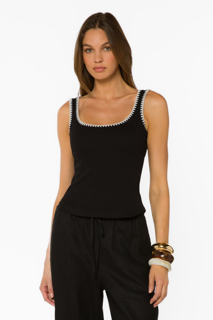 Lona Black Tank