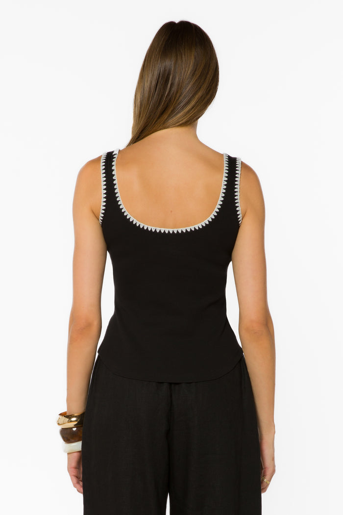 Lona Black Tank