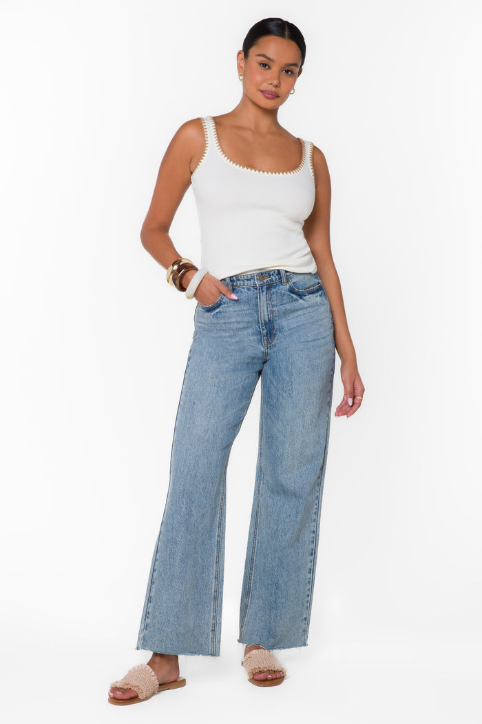 Lona Ivory Tank