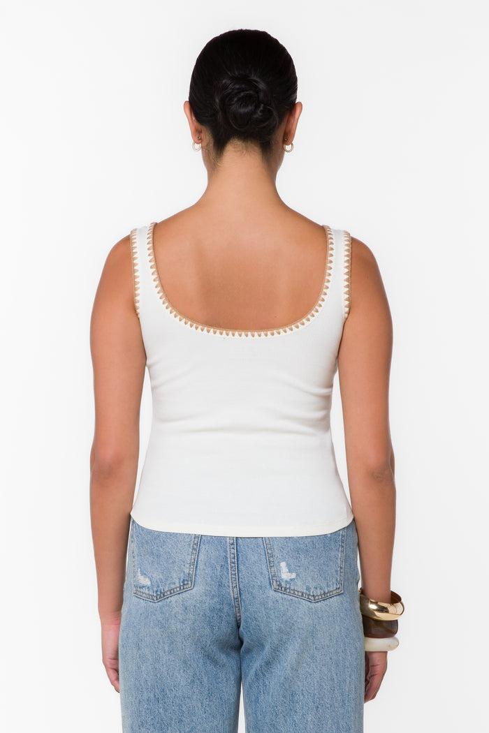 Lona Ivory Tank
