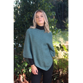 Lothlorian - Plain Poncho (9982)Sage
