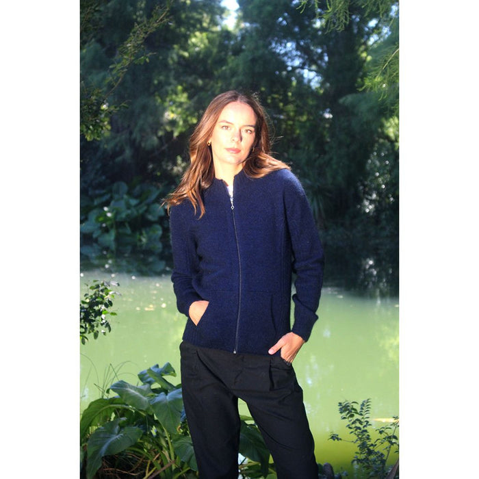 Lothlorian - Rib Detail Jacket with Pockets (9975)Midnight