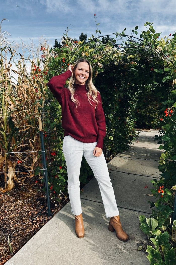 Lucas High Rise Striped Jeans - FINAL SALE