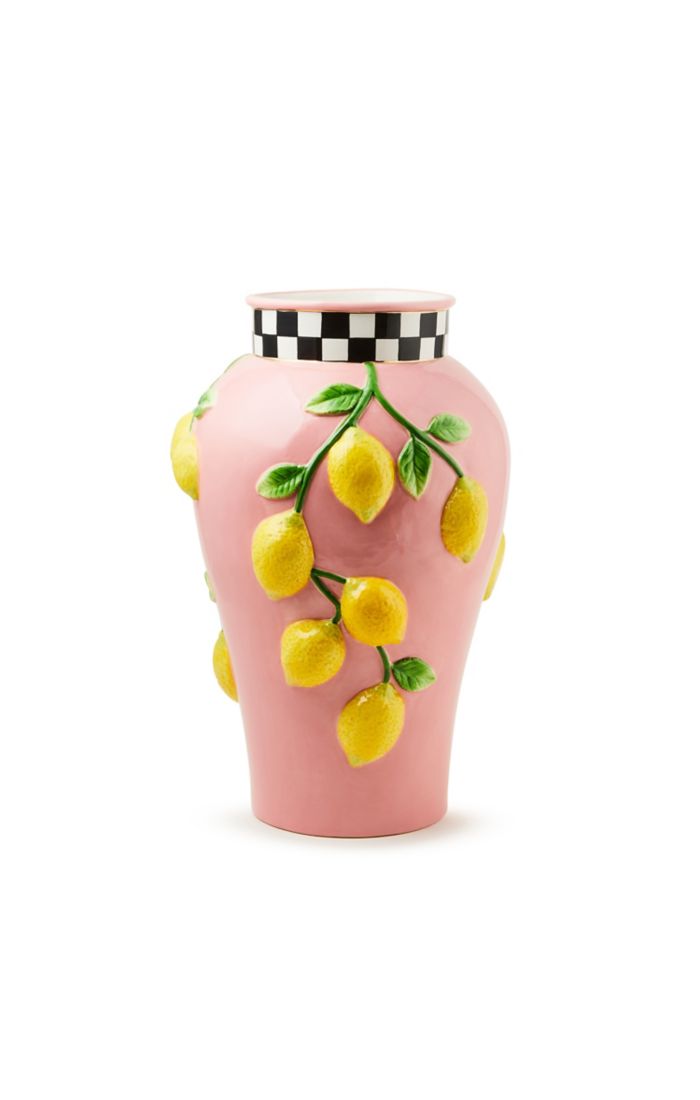 Mackenzie Childs Vase Tutti Frutti