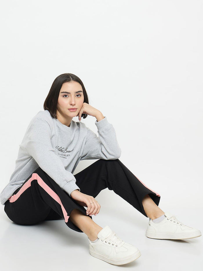 Madame Black Track Bottoms