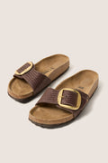 Madrid Big Buckle Raffia