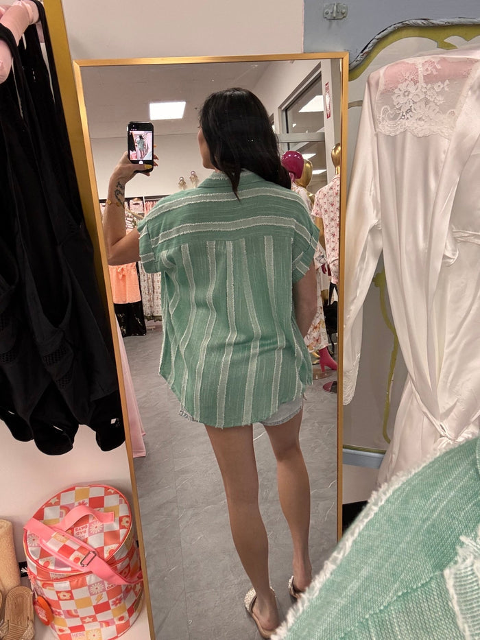 Maeve Button Down - Mint - Intimate Whispers